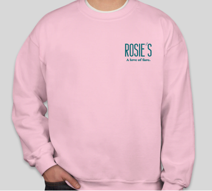 Rosie's Unisex Hoodies Pink