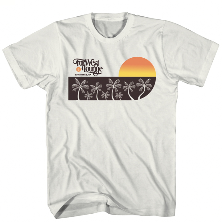 Tee Shirt - Far West Lounge "Retro Sunrise" Unisex XS