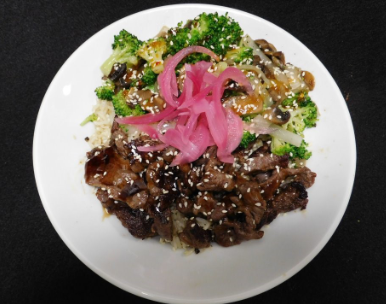 Asian Steak Rice Bowl