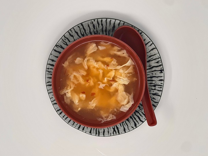 Spicy Egg Drop Soup