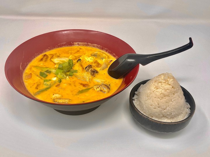 Chicken Red Curry w/ RICE