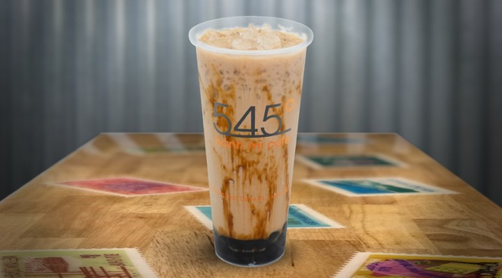 12.  HOJICHA LATTE BOBA