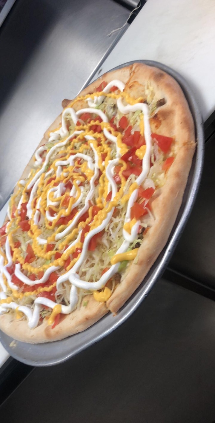 Pers Taco Pizza Gourmet