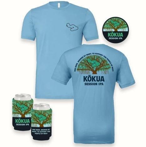 Promo - Kokua Merch Pack (Tee, Sticker, Koozie) SM