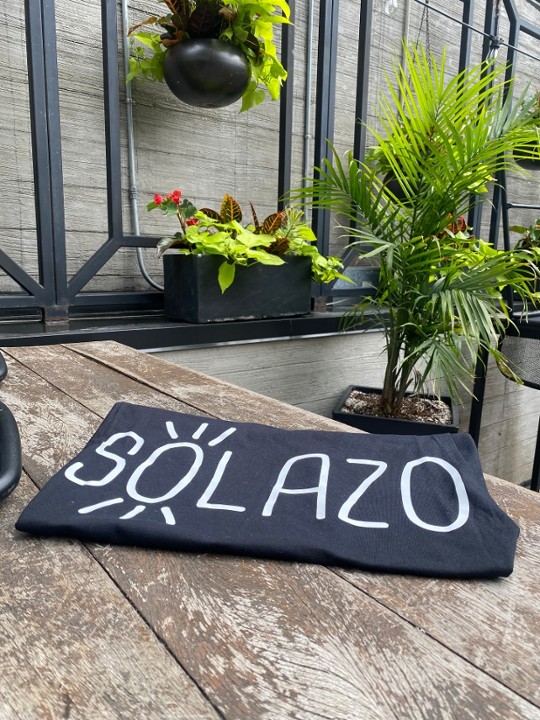 "Solazo Logo" Black Tee