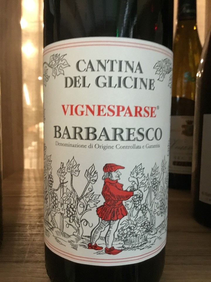 Nebbiolo, Cantina del Glicine "Vignesparce" Barbaresco, Italy, 2016