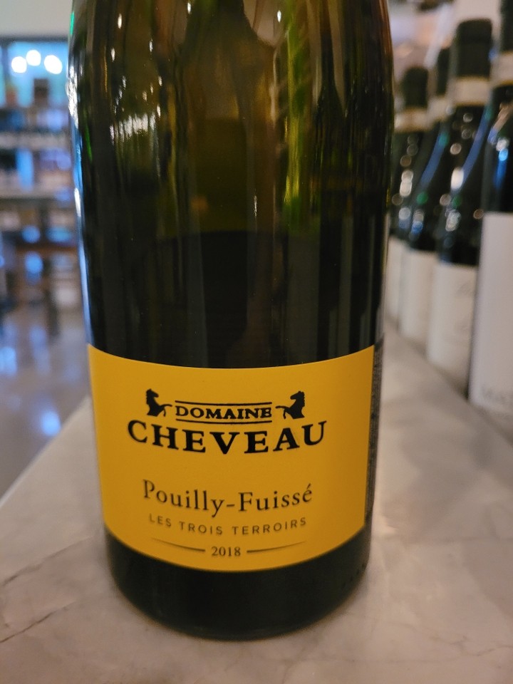 Chardonnay, Domaine Cheveau Pouilly-Fuisse, Maconnais, Bergundy, France 2020