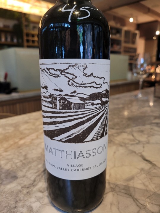 Cabernet Sauvignon, Matthiason "Bottling No. 2" Napa Valley, California 2018