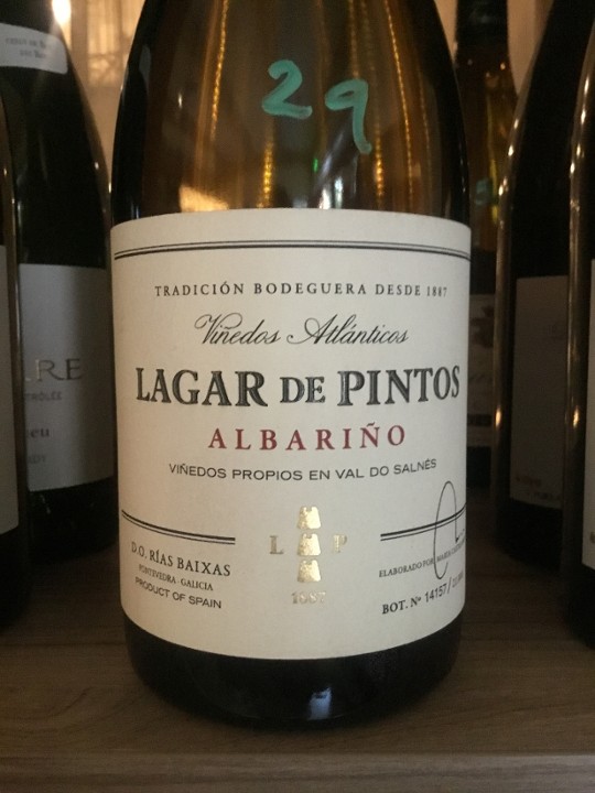 Albariño Lagar de Pintos, Rias Baixas, Spain, 2017