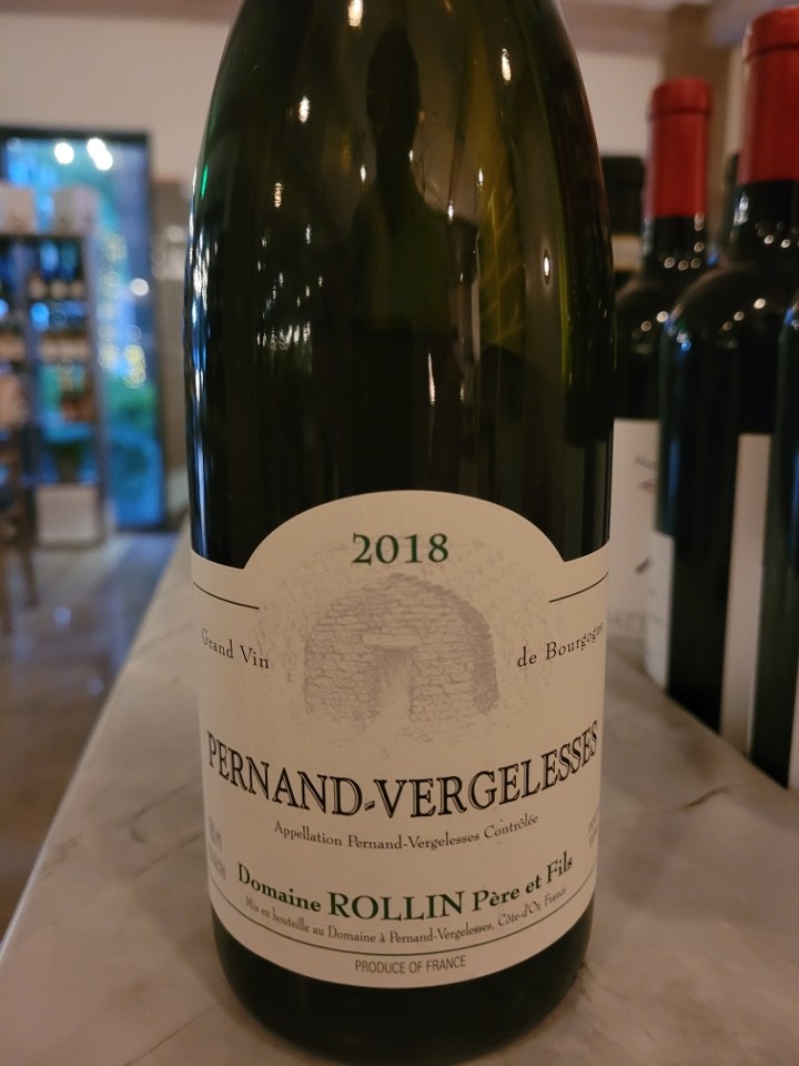 Chardonnay, Domaine Rollin Pere et Fils "Les Cloux" 1er Cru, Pernand-Vergelesses, Bergundy France 2018