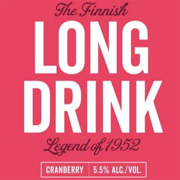 Finnish Long Drink Cranberry (Can)