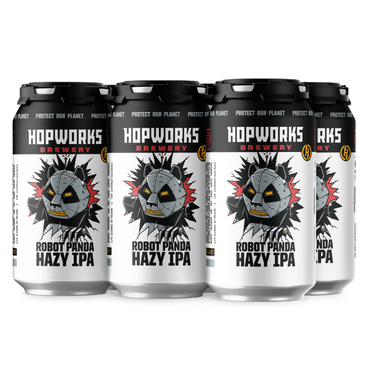 Robot Panda Hazy IPA (12oz 6-pack)