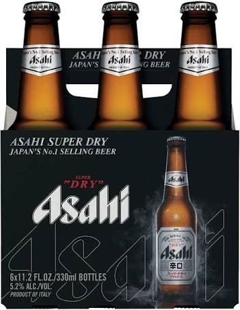 Asahi 6 pack