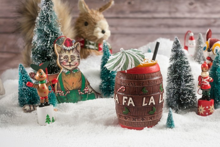 Christmas Carol Barrel Cup