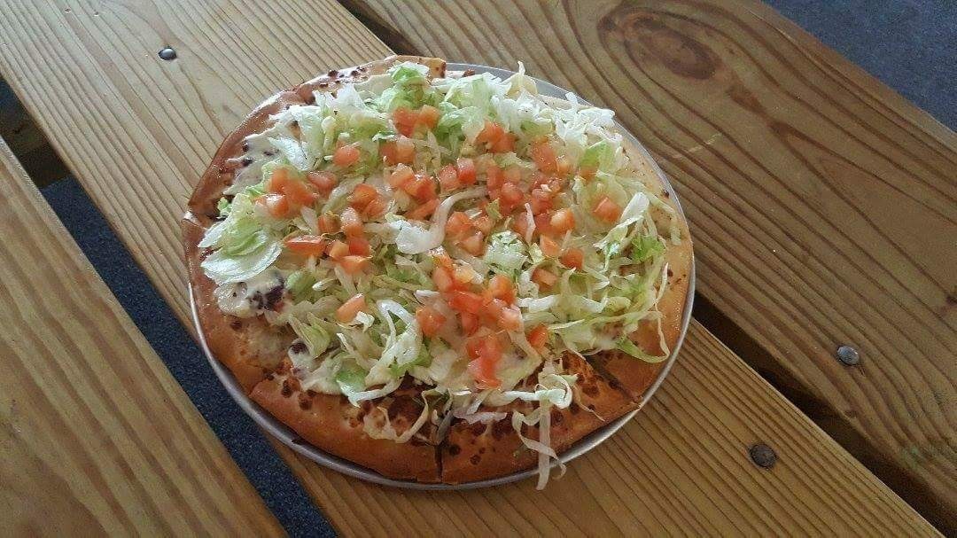 Taco Salad Pizza Description