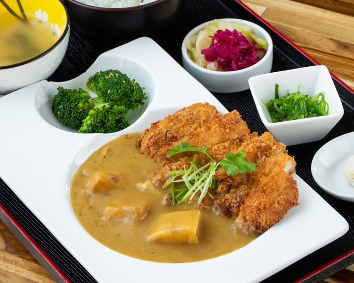 SET-Katsu Chicken with curry