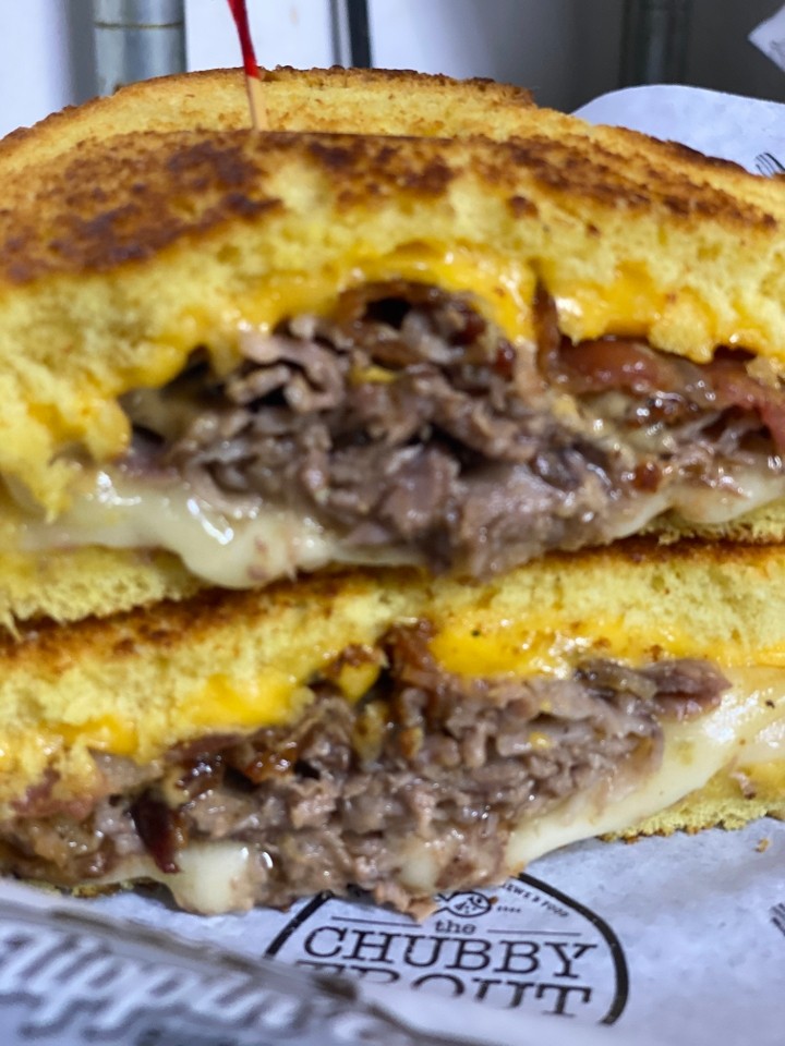 Brisket Bacon Grilled Cheese