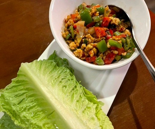 Thai Chicken Lettuce Wrap