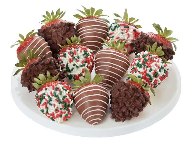 Christmas Dipped Berries