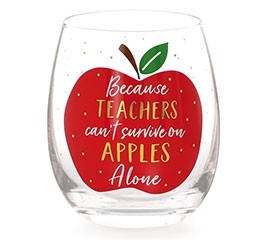TEACHER WINE GLASS