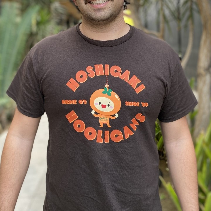 Brown Hoshigaki Hooligans T-shirt - XL