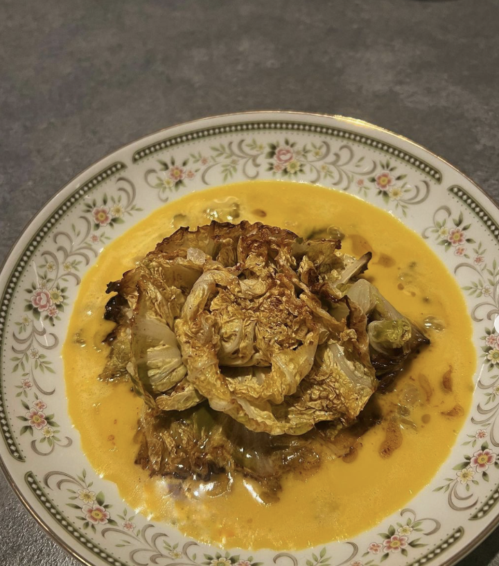 Roasted Napa Cabbage