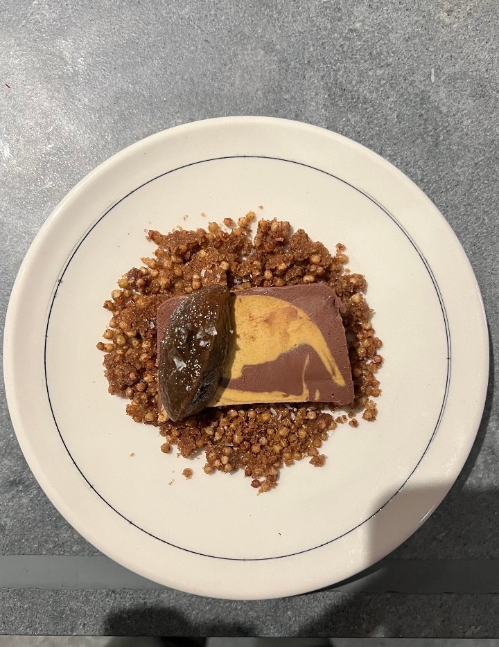 Chocolate Persimmon Terrine