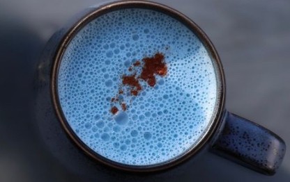 Blue Cashew Latte
