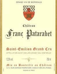 Bordeaux, Chateau Franc Patarabet 375ml