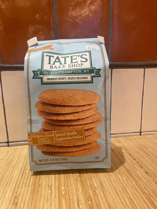 Tate's Bake Shop Toasted Vanilla Cappucino Cookies 6.5oz