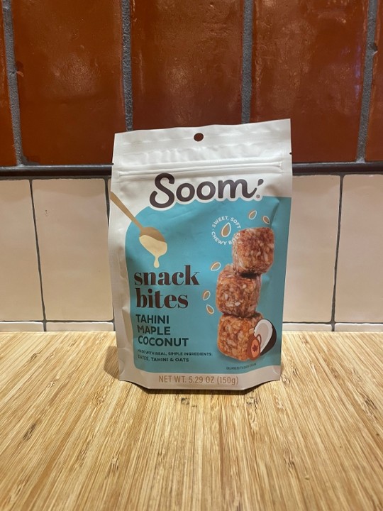 Soom, Tahini Maple Coconut Snack Bites 5.29 oz.
