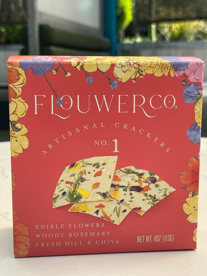 Flouwer Co., No. 1 Artisnal Crackers, 4 oz