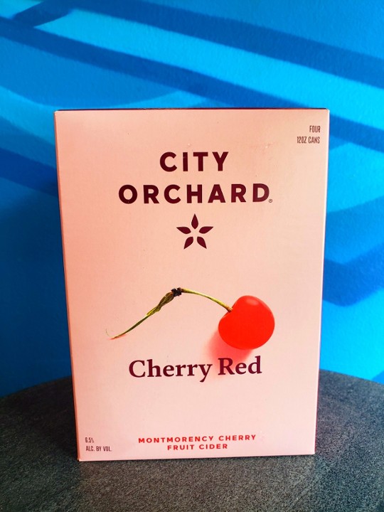 City Orchard, Cherry Red Cider 12oz.