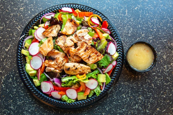 57. Grilled Salmon Salad