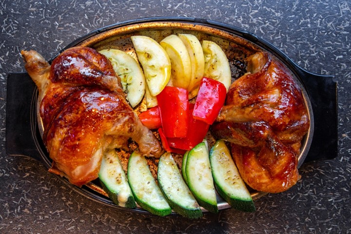 43. Rotisserie Chicken & Grilled Veggies