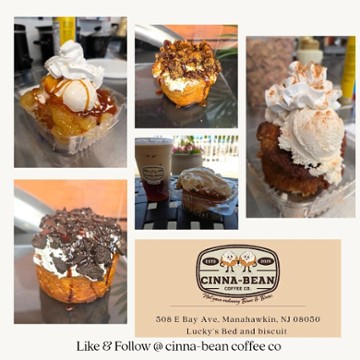 Cinna-Bean Coffee Co 111 Lakeside Dr, Tuckerton, NJ 08087