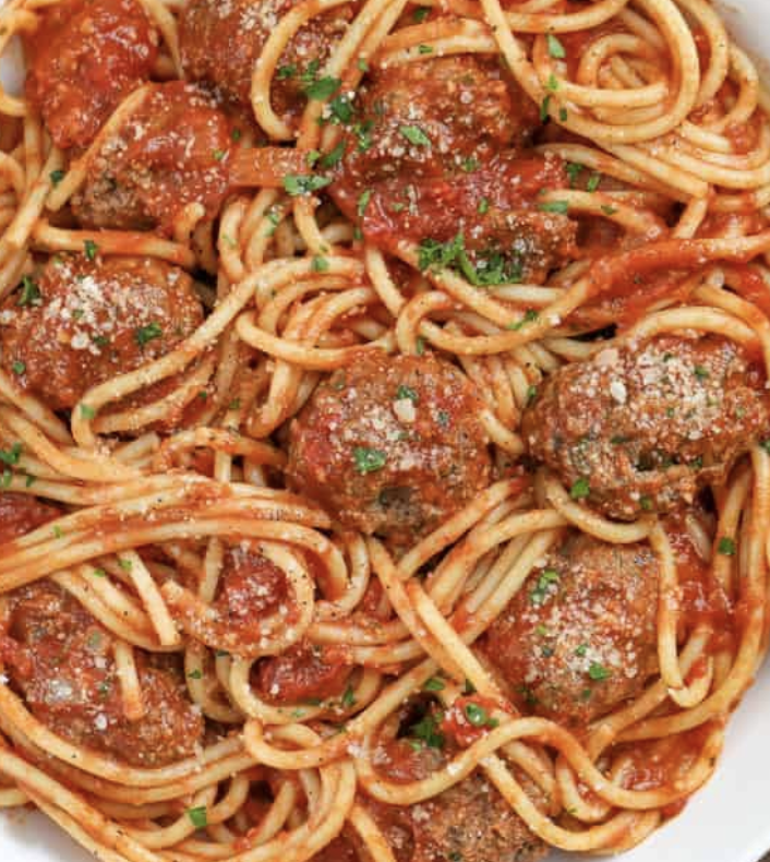 Spaghetti & Impossible Vegan balls