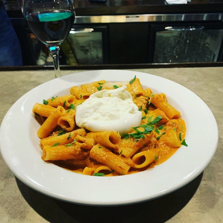 Rigatoni Burrata