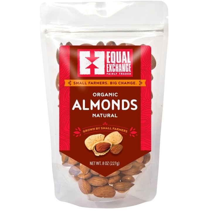 Organic Natural Almonds - 8oz