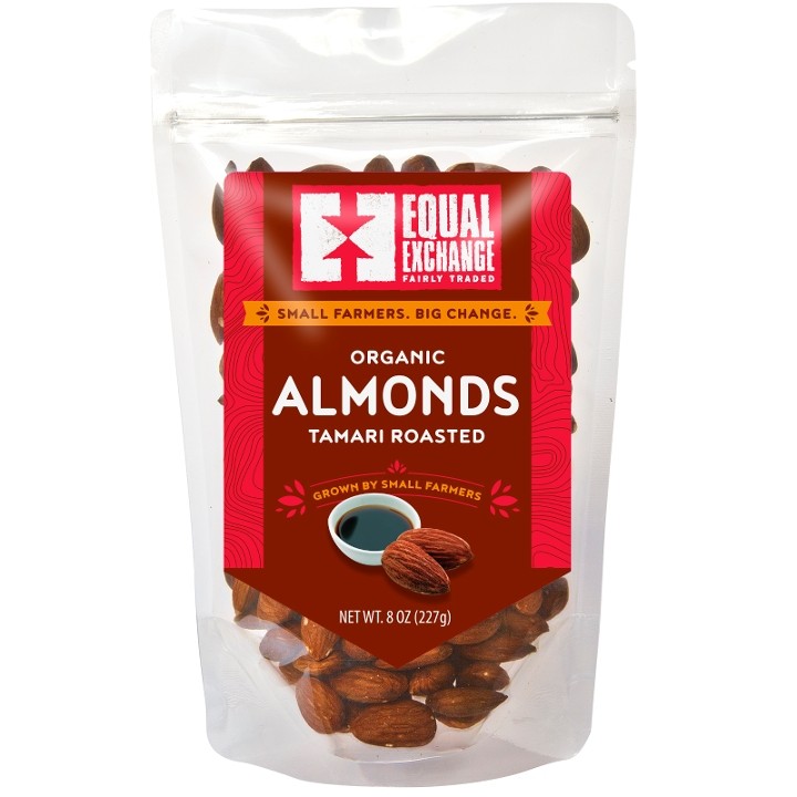 Organic Tamari-Roasted Almonds - 8oz