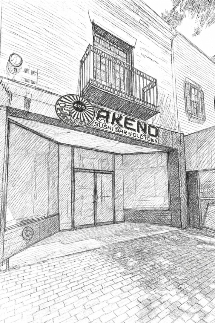 Akeno Sushi Bar @Old Town 611 King Street