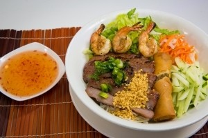 B3 - Bun Tom Nem Nuong Cha Gio