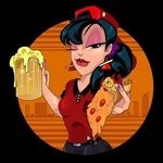 Gnarly Girl Pizza