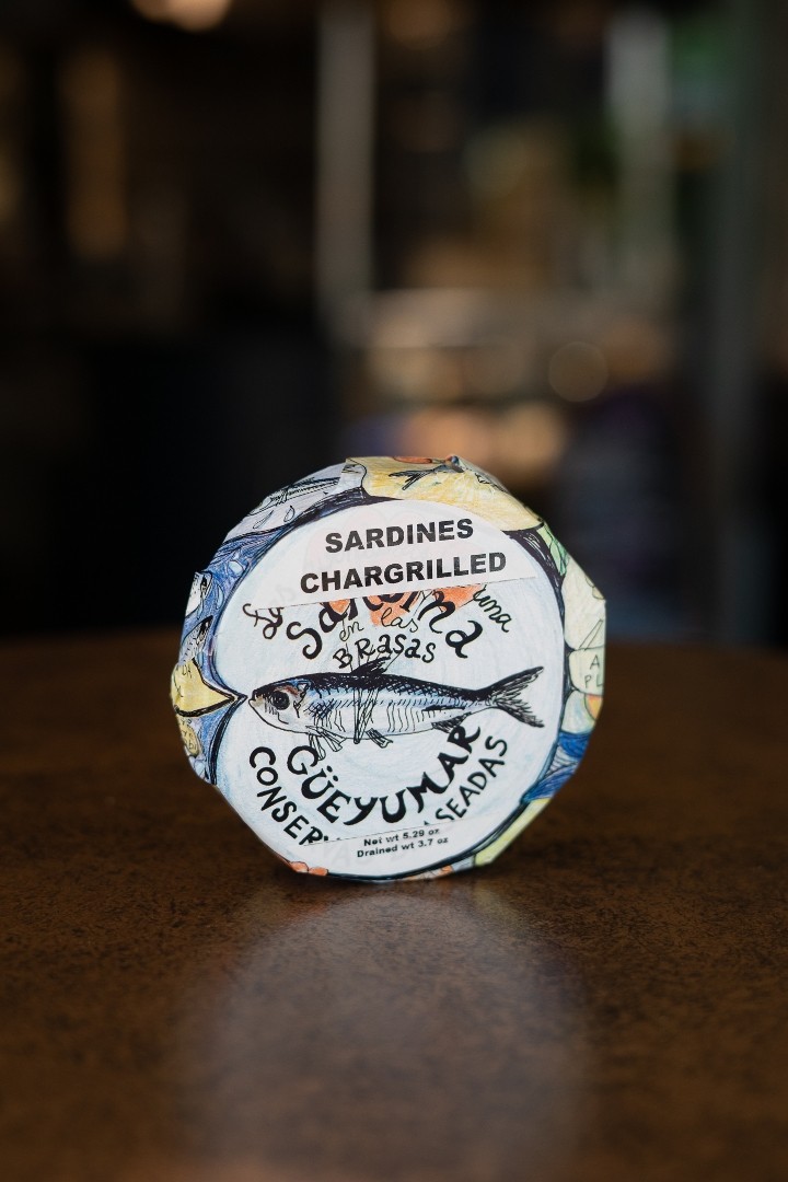 Sardines Chargrilled, 5.3oz can