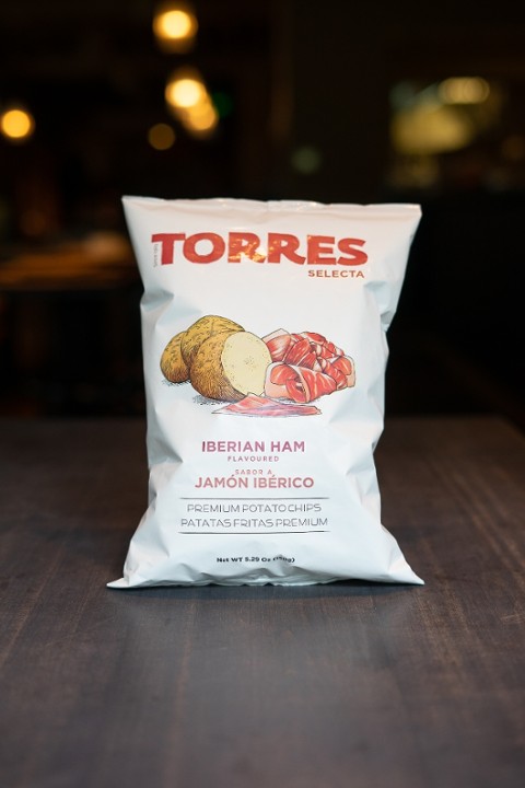 Torres Iberian Ham Chips, 150g