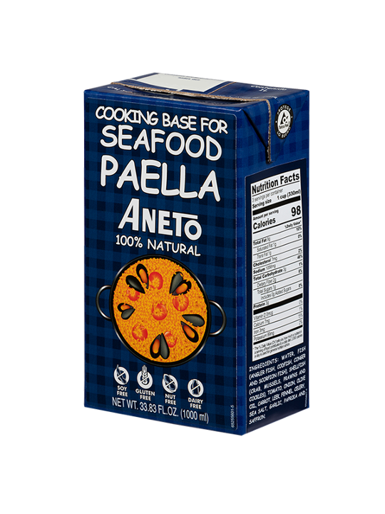 Aneto Seafood Paella Base