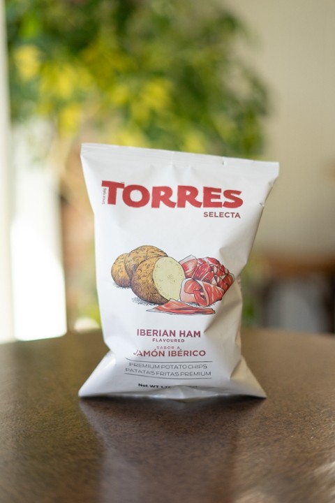 Torres Iberian Ham Chips, 50g