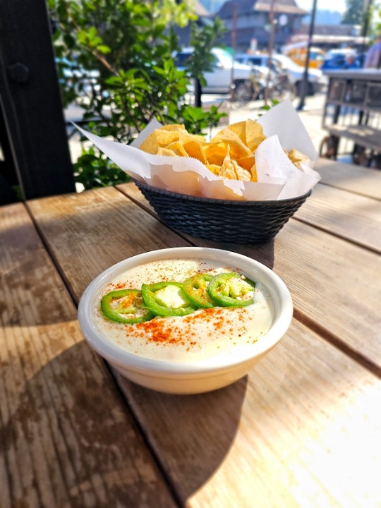 Chips and Queso Dip