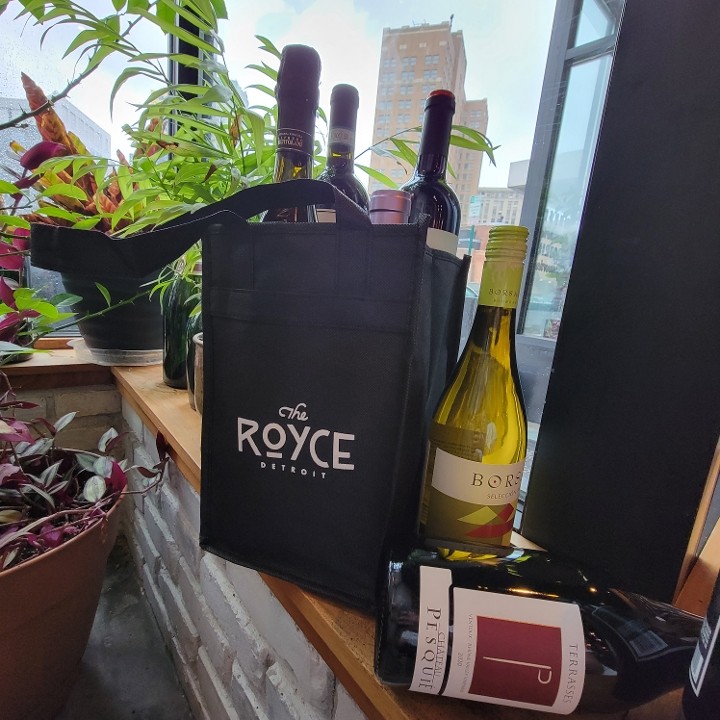 The Royce 6-btl Wine Carrier Tote