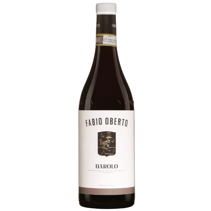 Fabio Oberto Barolo 2018 - La Collina di Dioniso label